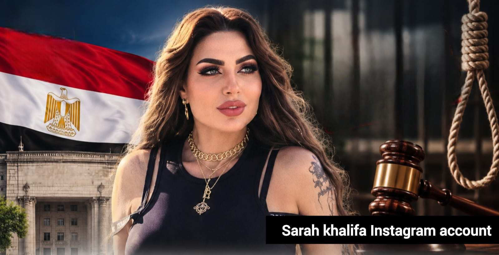مصر: ٹی وی میزبان سارہ خلیفہ سمیت 12 افراد کو منشیات کیس میں سزائے موت