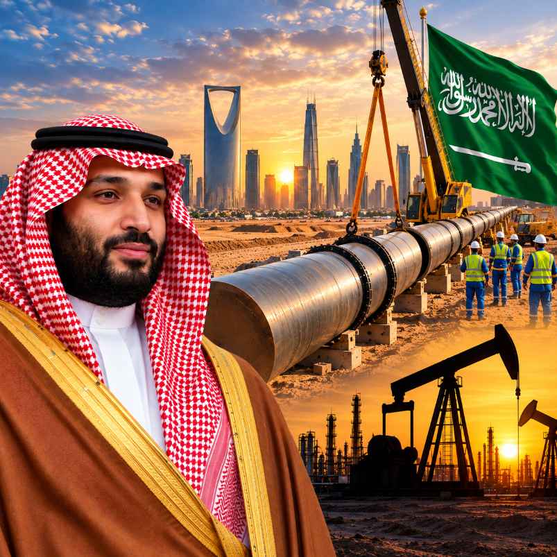 سعودی ایسٹ ویسٹ پائپ لائن کی بحالی پر تضاد، عالمی میڈیا کے حیران کن انکشافات