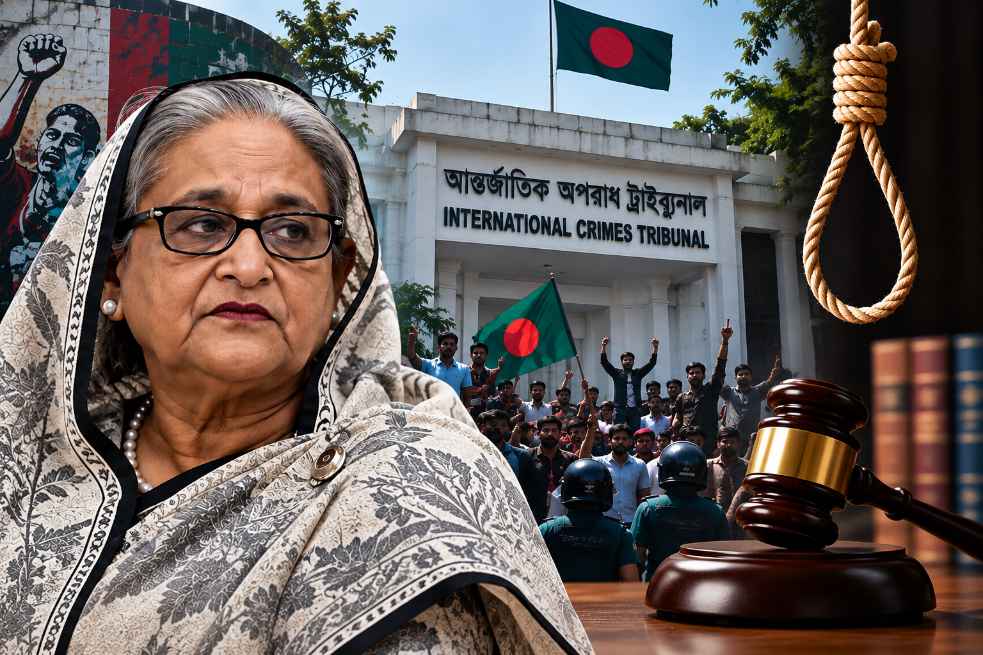بنگلہ دیش میں حسینہ واجد کے 7 ساتھیوں کو سزائے موت