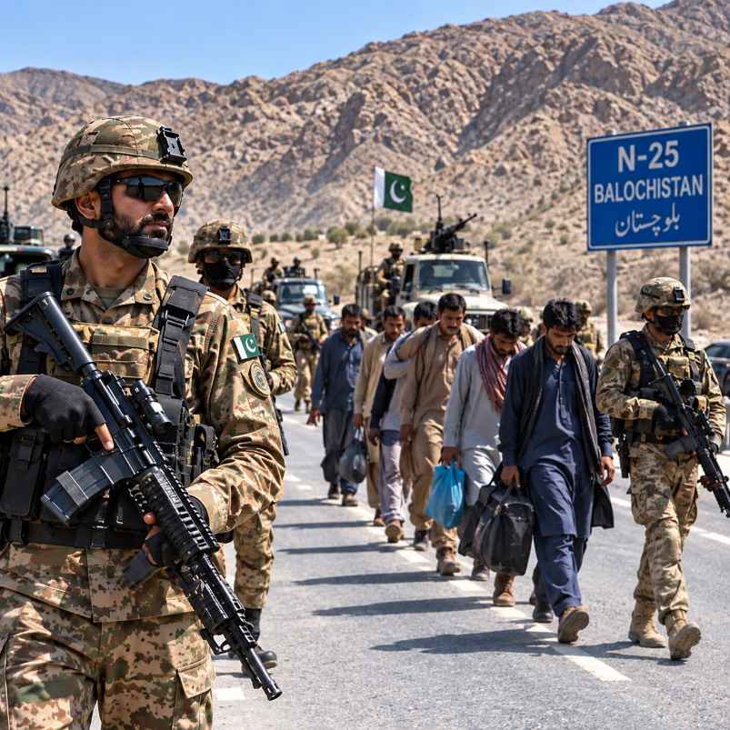 بلوچستان میں بڑا سکیورٹی آپریشن