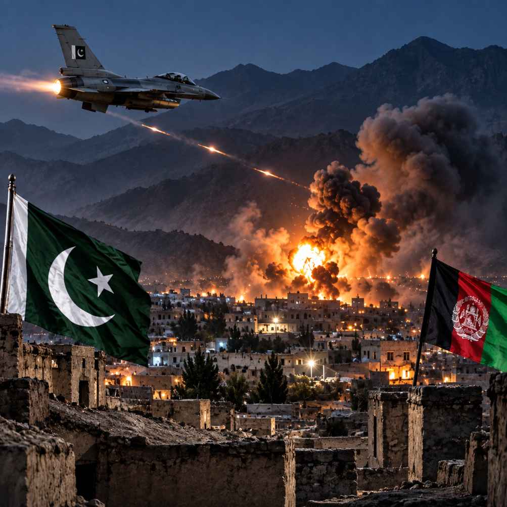 پاکستان کا افغانستان میں بڑا فضائی حملہ، 28 دہشت گرد ہلاک، کابل کا 3 شہریوں کی ہلاکت کا دعویٰ