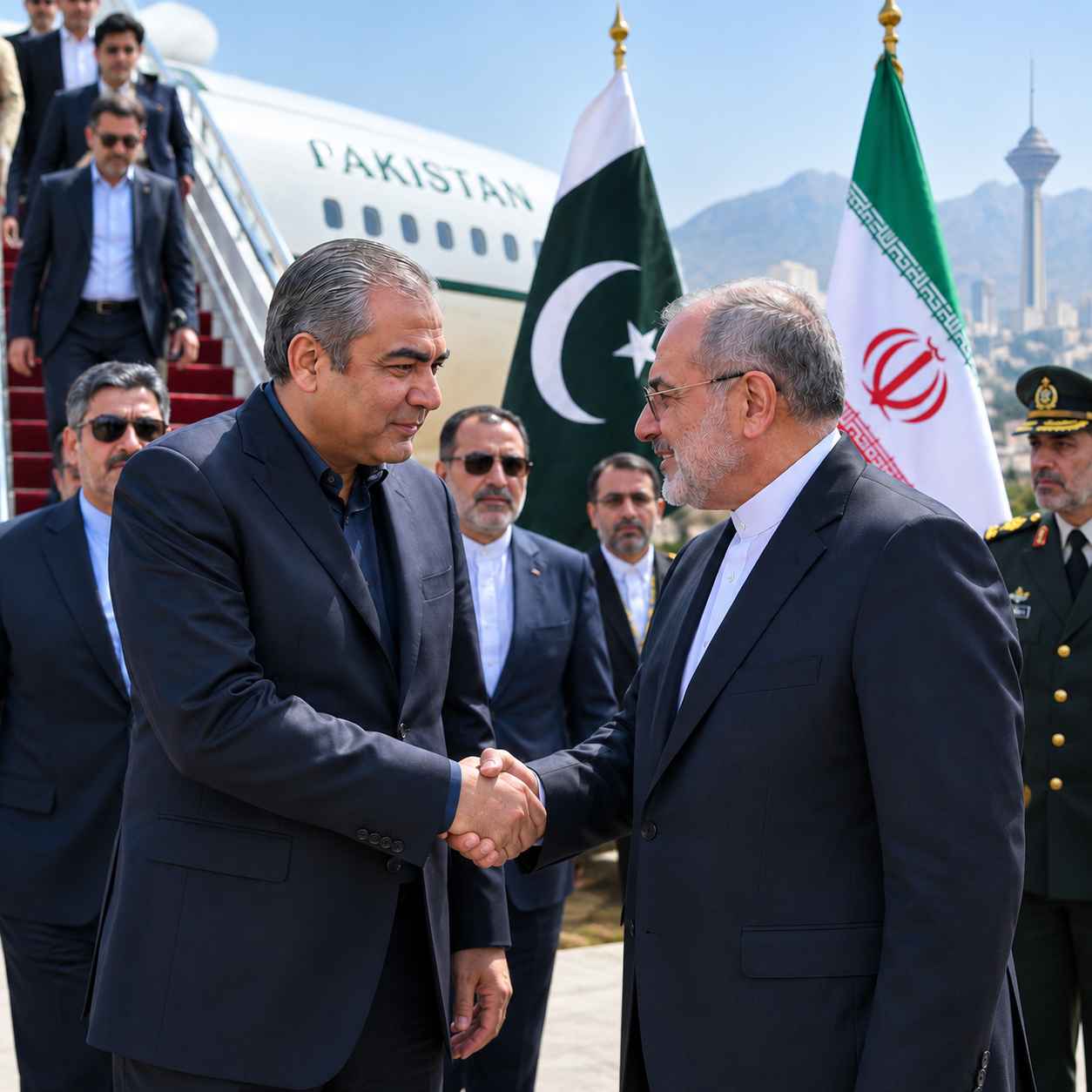 محسن نقوی ایران پہنچ گئے، ایرانی حکام سے ملاقاتیں، علاقائی صورتحال پر بات چیت