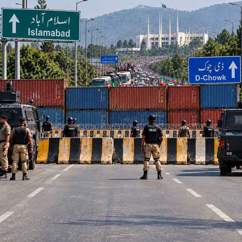 پی ٹی آئی احتجاج سے پہلے بڑا ایکشن، اسلام آباد جانے والی بڑی شاہراہیں آج رات سے بند