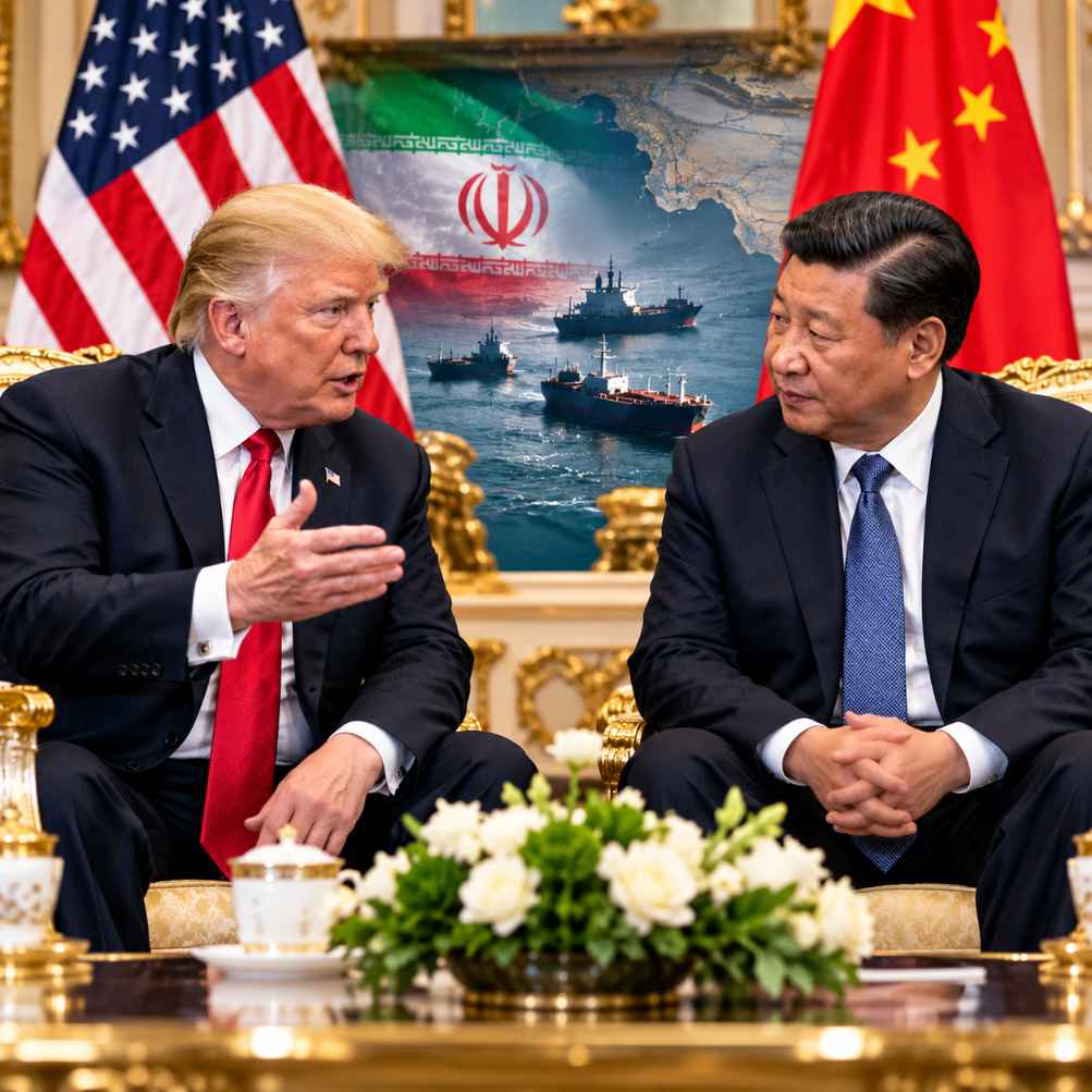ٹرمپ نے شی جن پنگ سے ایران کی مدد روکنے کا مطالبہ