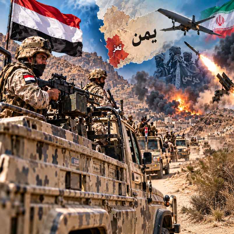 یمن میں حوثیوں کے خلاف بڑا فوجی آپریشن