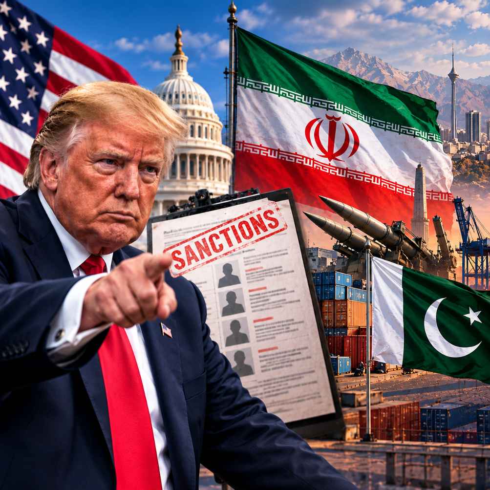 ایران پر ٹرمپ کا نیا وار، پاکستان بھی زد میں